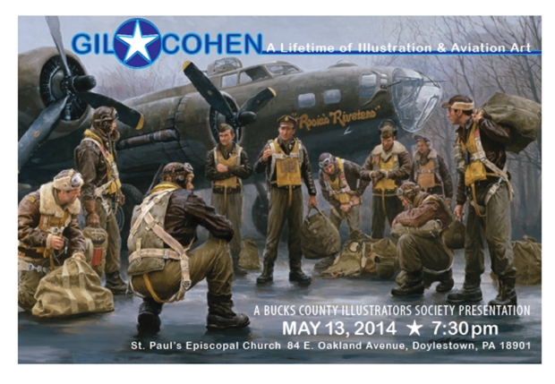 Historical and Aviation Illustrator Gil Cohen to Speak